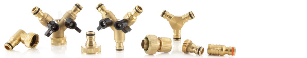 Brass Quick-Click couplings