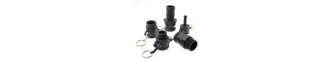 Raccordi CAMLOCK in polipropilene