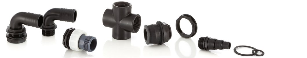 PP threaded fittings