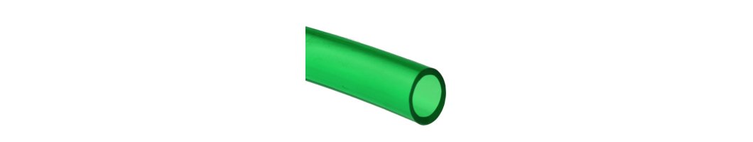 PVC Schlauch Grün transparent
