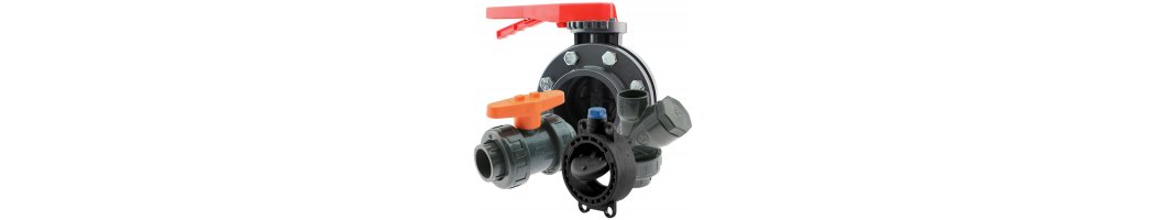 U-PVC ball valves, gate valves and...