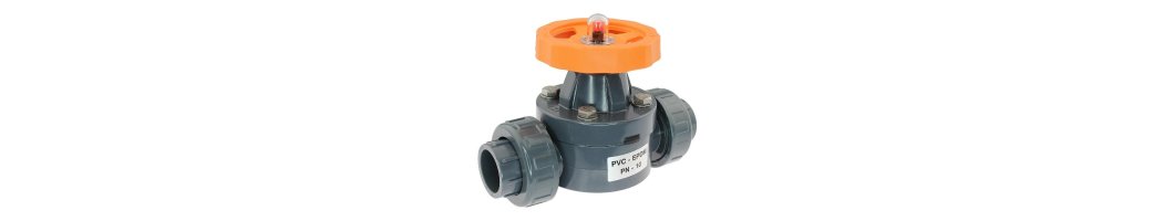 U-PVC diaphragm valve