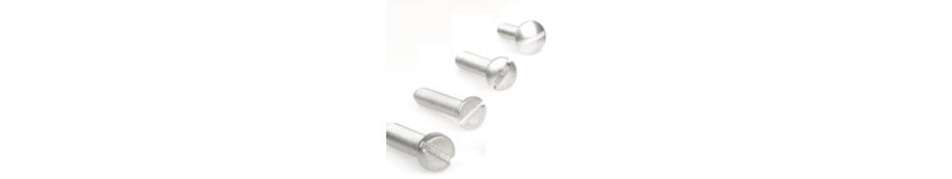 Schlitzschrauben Edelstahl V2A
