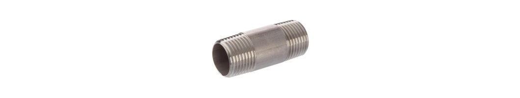 A4 ss male threaded pipe nipple...
