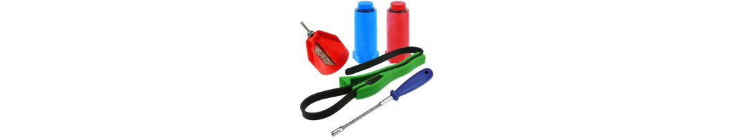 Accessori, teflon a nastro e colla