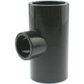 PVC-U T-piece 90° reduced 3-way glue socket