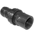 U-PVC hose tail union with female thread