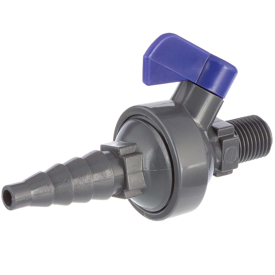 PVC-U laboratory ball valve