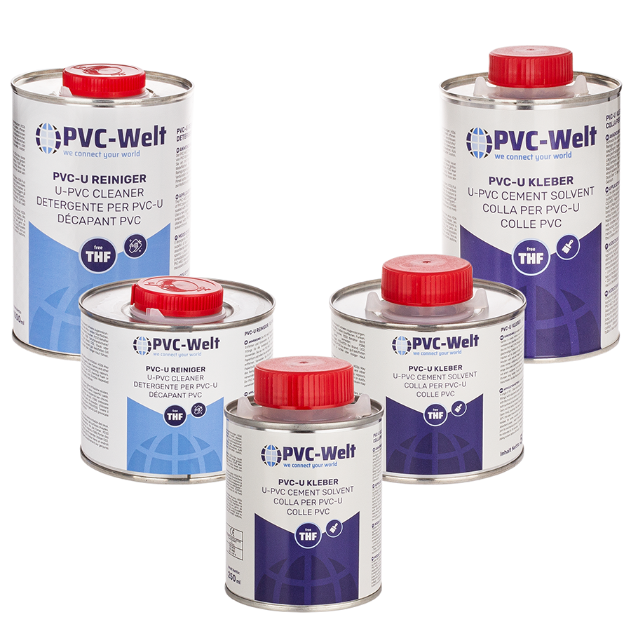 PVC-U Kleber und Reiniger