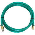Suction hose set with threaded coupling