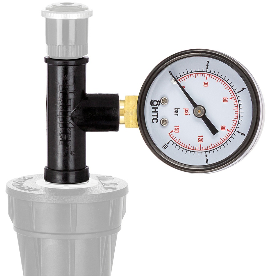 Hunter MP Rotator flow pressure meter for pop-up sprinklers