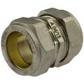 Brass compression fitting