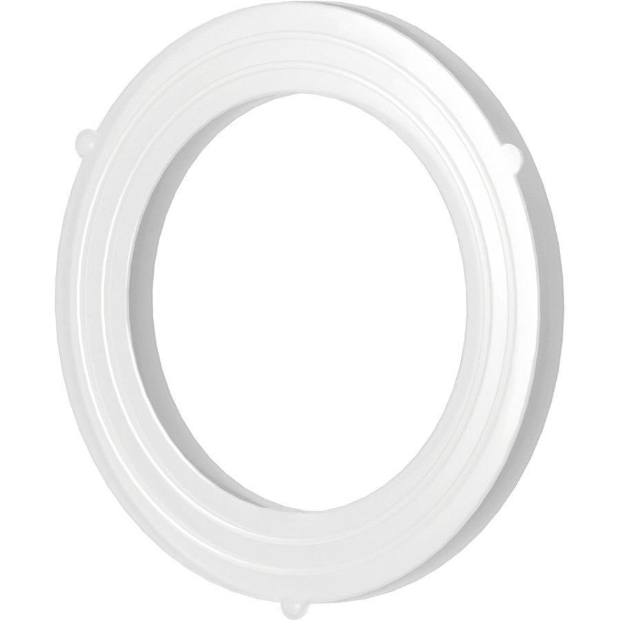 TPE flat gasket Shore 70 with profile for internal thread and union nut