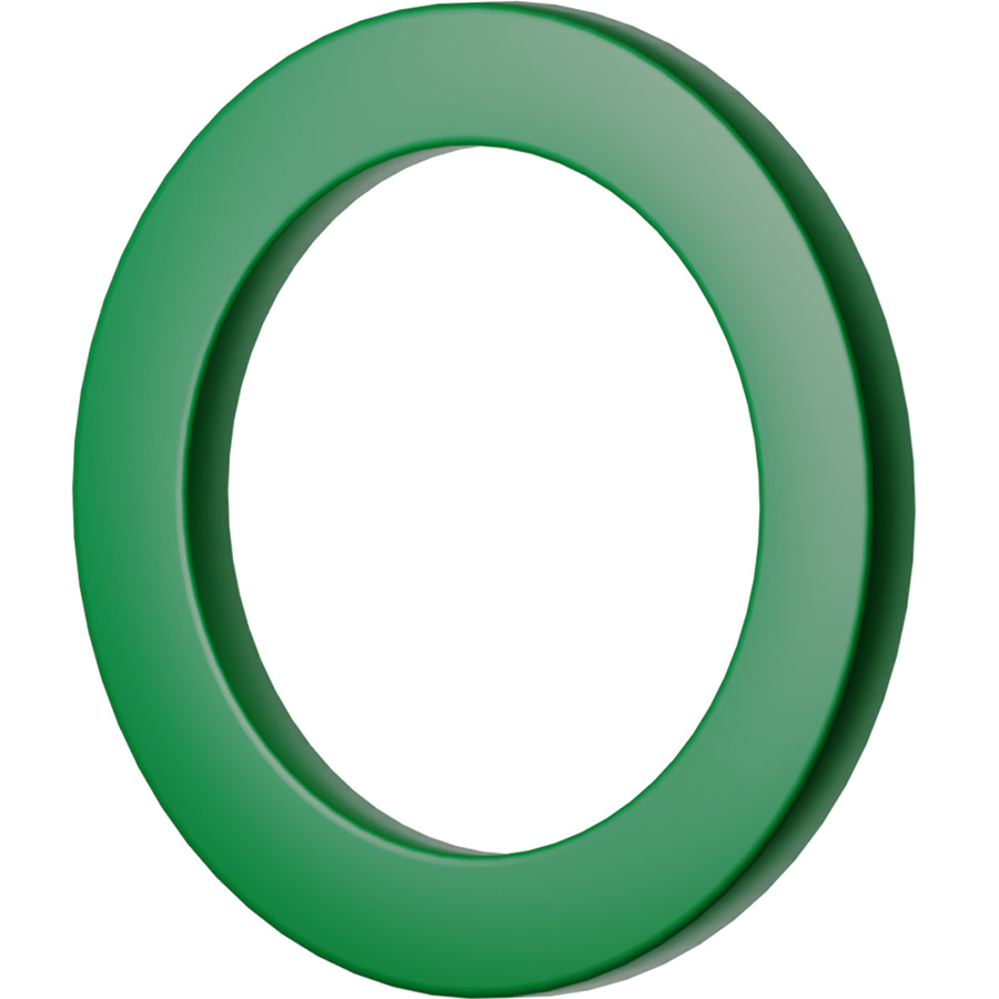 FPM (Viton) Flachdichtung Shore 70 für Aussengewinde