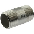 A4 ss male threaded pipe nipple (various lengths)