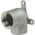 A4 ss female threaded elbow 90° with flange