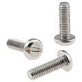 A2 ss slotted pan head screw DIN 85