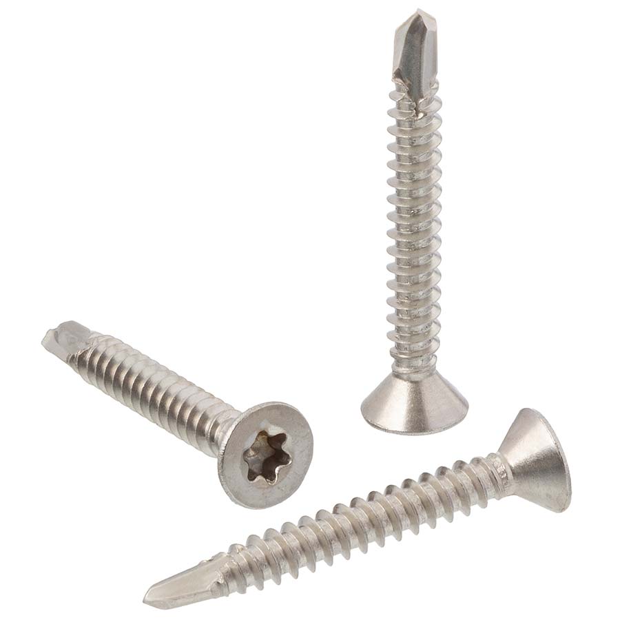 Bohrschraube mit Senkkopf, TX-Antrieb hnl. DIN 7504 O(P)