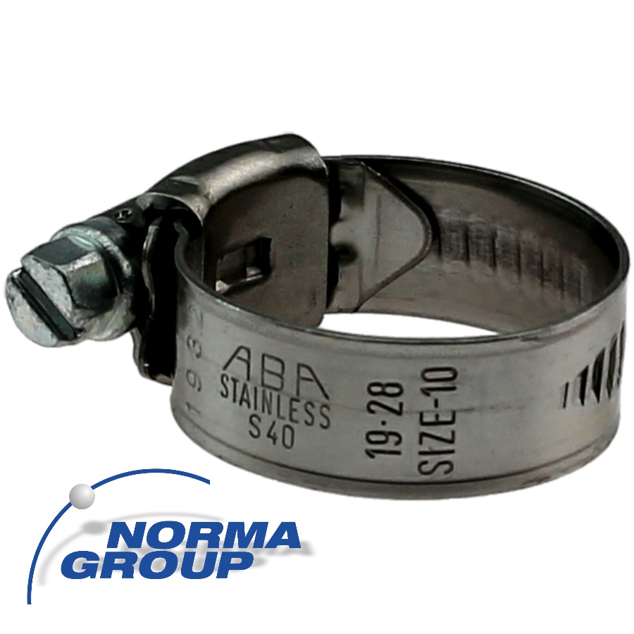 Schlauchklemme Schlauchschelle ABA Nova Original <strong>9/12mm W4 Edelstahl V4A