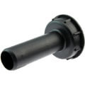 IBC container coupling with male socket