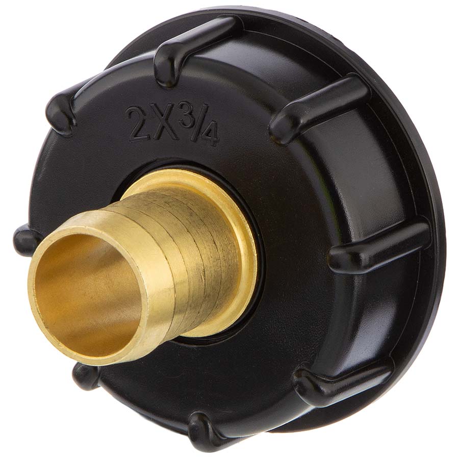 HTC© IBC Container Messing Schlauchtülle