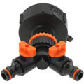 IBC container coupling with QuickConnector joint