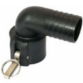 PP CAMLOCK type C female elbow with hose tail