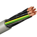 Multipolar electric cable, type Y <b>5-core</b> 5 x 0.5mm²