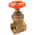 Brass female threaded gate valve