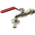 Brass ball valve spigot QuickConnector