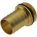 Brass hose tail with male thread and O-Ring