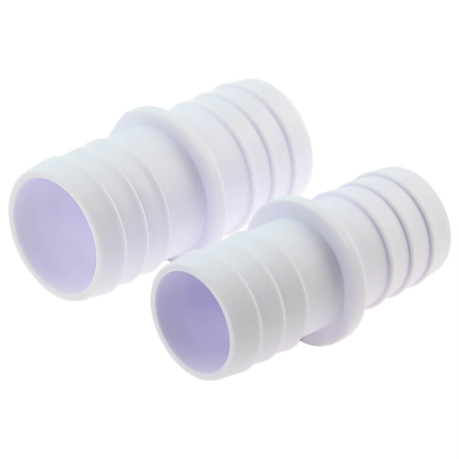 Portagomma per tubi flessibili in ABS bianco