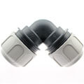 Compression fitting 90° BD FAST for PoolFlex solvent flexible pipes