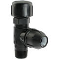 PP tapping saddle branch with compression joint