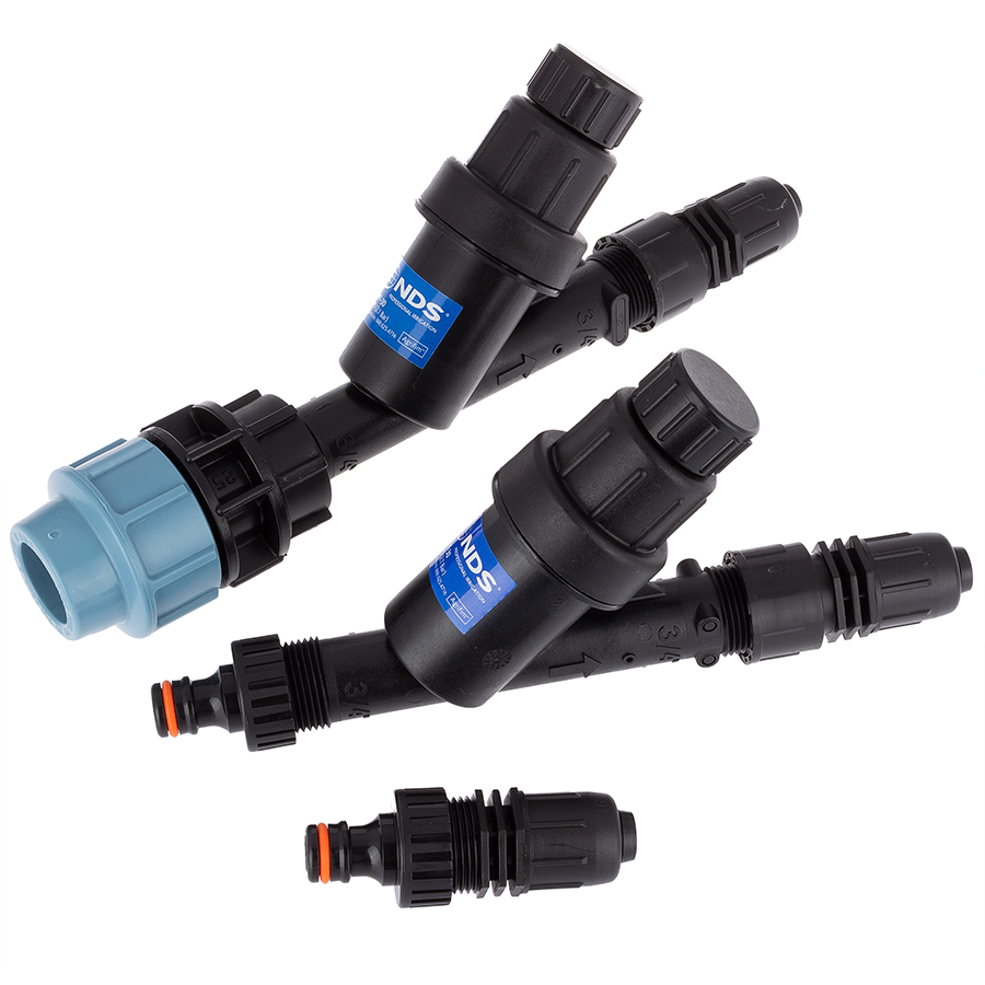 Drip irrigation pipe adapters