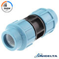 Compression fitting, DVGW