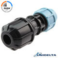 Universal adapter PE/metal or plastic materials, DVGW
