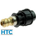 Adapter compression fitting x compressed air coupling