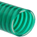 PVC suction/delivery hoses green/transparent