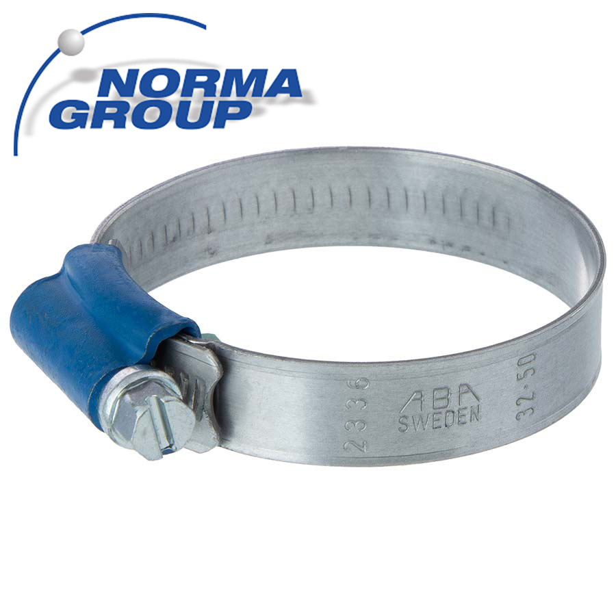 Hose clamp ABA Nova Original <strong>12mm W1 zinc-coated steel