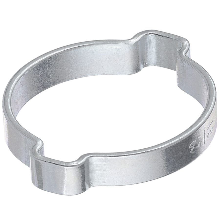 Two-ear hose clamp <strong>W1 zinc-coated steel