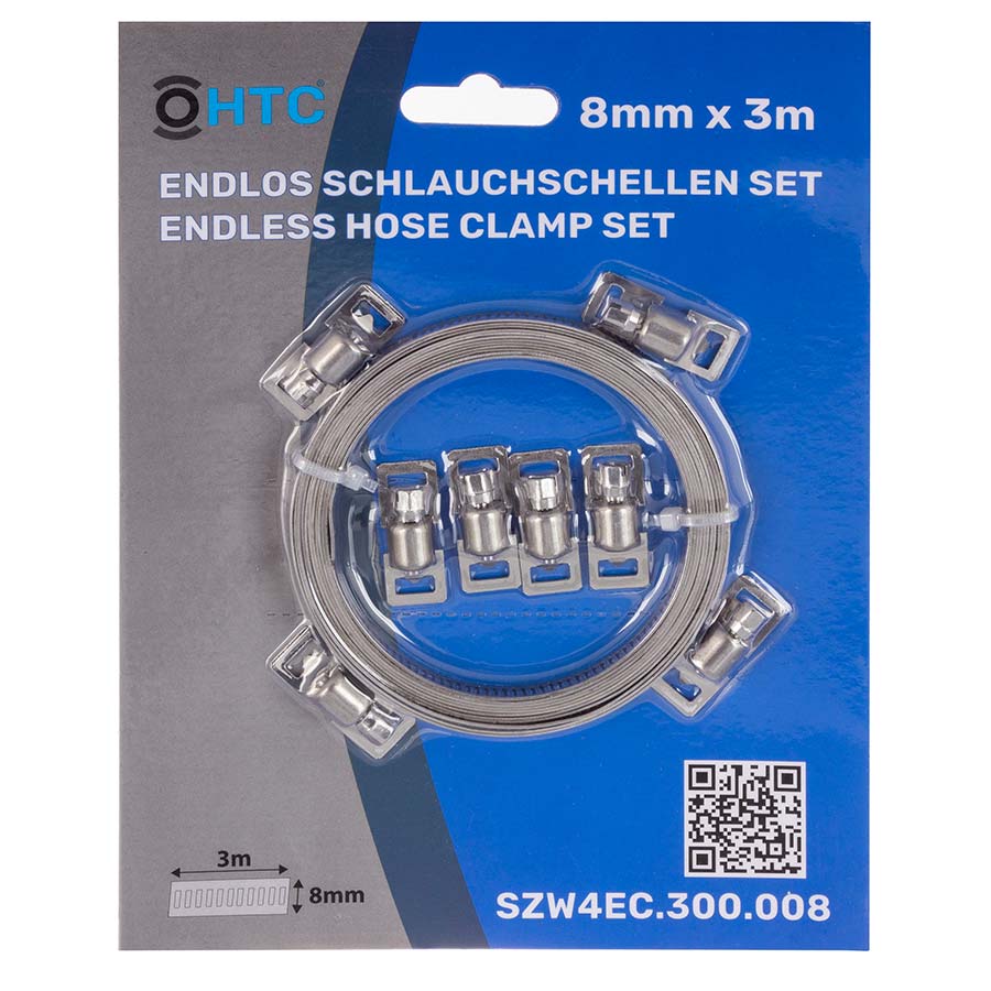 Endlosschelle Endlosschellenband <strong>W4</strong> V2A Edelstahl