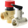 Brass safety valves