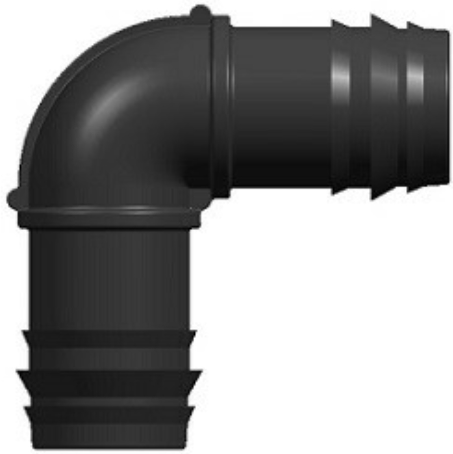 Steckverbinder 16/17mm für Tropfrohr Verlegerohr