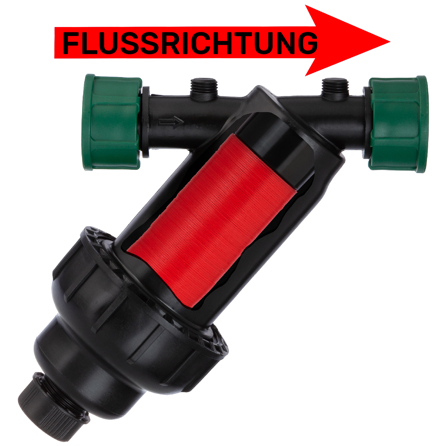 Durchflussrichtung >Y-Filter Edelstahlnetzfilter vs. Scheibenfilter