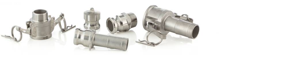  Raccordi CAMLOCK in acciaio inox AISI 316,...