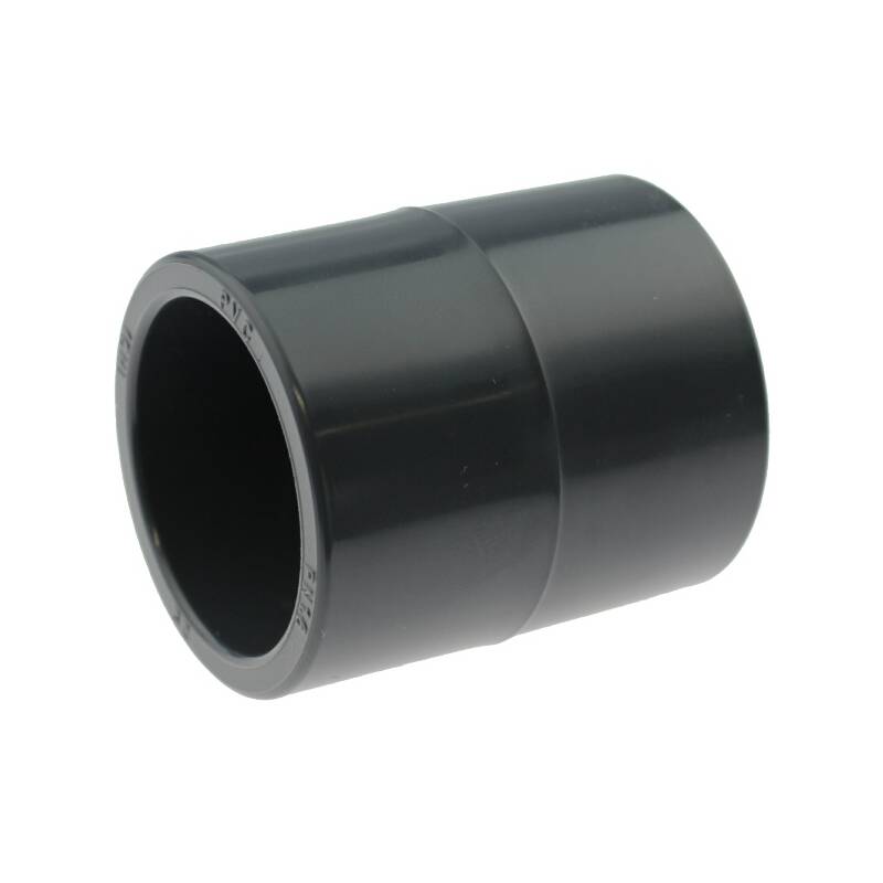 Inserro In PVC 50 Mm - Manicotto Adesivo Per Raccordi, Ricambio Per Sistemi Idrici, Acquari, Piscine, Irrigazione