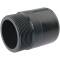 U-PVC male/female solvent adapter, male thread, without hegaxon, 25/32mm x 1"