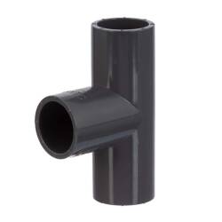 U-PVC solvent tee 90&deg;