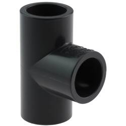 U-PVC solvent tee 90&deg;